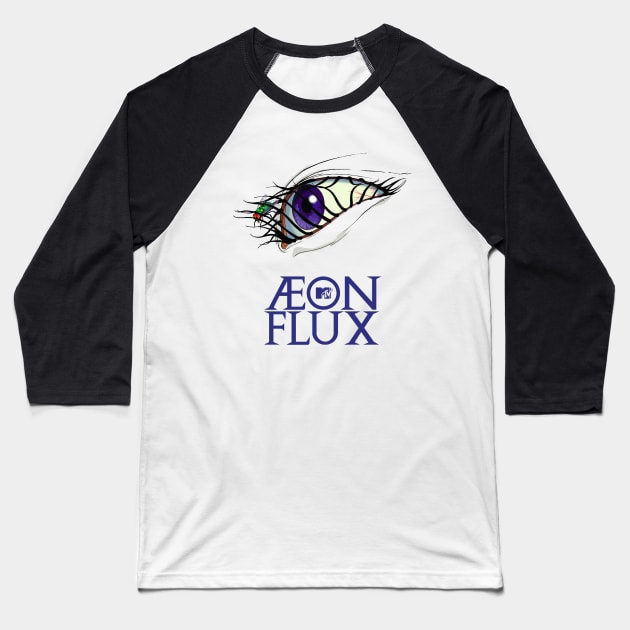 AEON FLUX Baseball T-Shirt by Pop Fan Shop